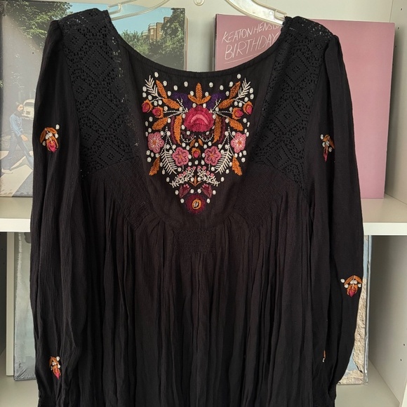 FREE PEOPLE Mohave Embroidered Mini Dress - Picture 7 of 10